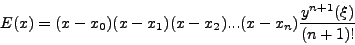 \begin{displaymath}
% latex2html id marker 9038
y_0''=\frac{2y_0-5y_1+4y_2-y_3}{h^2}+O(h^2) (\ref{ch4:eq_left_2ndb})
\end{displaymath}