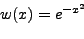 \begin{displaymath}
\int_{-\infty}^\infty e^{-x^2} y(x)dx \approx
\sum_{i = 1}^n A_i y(x_i)
\end{displaymath}