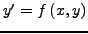 \begin{displaymath}
y\left( {x_0 + h} \right) = y\left( {x_0 } \right) + h{y}'\l...
...0 }
\right) + \frac{h^2}{2}{y}''\left( {x_0 } \right) + \cdots
\end{displaymath}