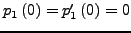 $p(x) = x^3 - x^2 + 1$