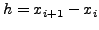 $\displaystyle (x_0-x_1)(x_0-x_2)...(x_0-x_n)\frac{y^{n+1}(\xi)}{(n+1)!}$