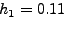 \begin{displaymath}
{y}'_0 = \frac{\frac{1}{h^2}y_1 - \frac{1}{h^2}y_{ - 1}
}...
...ac{1}{h}} - \left( {\frac{1}{h} -
\frac{1}{h_1 }} \right)y_0
\end{displaymath}