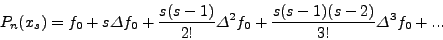 \begin{displaymath}
\int_a^b y(x)dx \rightarrow \int_a^b P_n(x) dx
\end{displaymath}