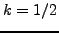 \begin{displaymath}
A=\frac{k^2I_1-I_2}{k^2-1} \quad \mbox{και} \quad
c=\frac{I_2-I_1}{h^2(1-k^2)}
\end{displaymath}