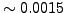 $\varepsilon\approx 0.0004$