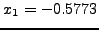 \begin{displaymath}
\int_{-1}^1 f(x)dx \approx f\left(-0.5773\right) +
f\left(0.5773\right)
\end{displaymath}