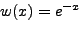 \begin{displaymath}
\int\limits_0^\infty {e^{ - x} } y\left( x \right)dx \approx
\sum\limits_{i = 1}^n {{\rm A}_i y\left( {x_i } \right)}
\end{displaymath}