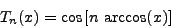 \begin{displaymath}
w\left(x \right) = \frac{1}{\sqrt{1 - x^2 }}
\end{displaymath}