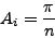 \begin{displaymath}
x_i=\cos \left[\frac{\pi}{2n}(2i-1) \right] \,.
\end{displaymath}