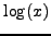 $\sqrt{x}$