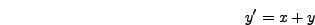 $y\left( {x_0 + h} \right)$