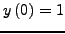 \begin{displaymath}
{y}' = x + y
\end{displaymath}