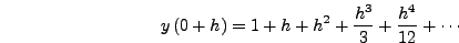$\displaystyle y^{(4)}\left( {x_0 } \right)$