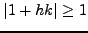 $\displaystyle \left( {1 + hk} \right) \varepsilon_n \quad \mbox{} \quad
k=\frac{\partial f}{\partial y}$