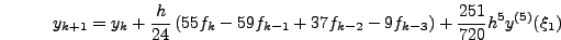 $x_{k-3}<\xi_1<x_{k+1}$