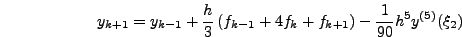 $x_{k-1}<\xi_2<x_{k+1}$