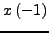 $y\left( { - 1} \right)$