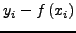 $\left( {x_i ,y_i }
\right)$