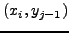 $(x_{i-1},y_j)$