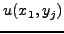 \begin{displaymath}
u_{i,j}={1\over 4}\left( u_{i-1,j}
+u_{i+1,j}+u_{i,j-1}+u_{i,j+1}\right)
\end{displaymath}