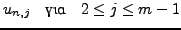 $\displaystyle u(x_n,y_j)$