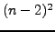 $(n-2)\times(n-2)$