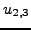 $u_{2,2}$
