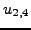 $u_{2,3}$
