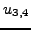 $u_{3,3}$