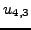 $u_{4,2}$