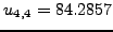 $u_{3,4}=111.786$
