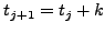 $x_{i+1}=x_i+h$