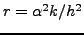 \begin{displaymath}
\frac{u_{i,j+1}-u_{i,j}}{k}=\alpha^2\frac{u_{i-1,j}-2u_{i,j}+u_{i+1,j}}{h^2}
\end{displaymath}