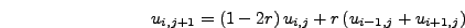 $r=\alpha^2 k/h^2$