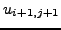 $u_{i-1,j+1}$