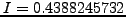$\displaystyle \frac{121}{280} = 0.4321428571 \, .$