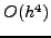 $\displaystyle 2+h+\frac{h^3}{3!}+O(h^4)+\frac{h^4}{4!}+O(h^6)$