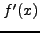 $f'(x)$