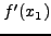 $f'(x_1)$