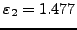 $\varepsilon_2=1.477$