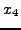 $x_4$