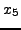 $x_5$