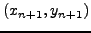 $\left( {x_{n + 1} ,y_{n + 1} } \right)$