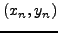 $(x_n ,y_n)$