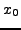 $x_{0} $