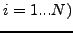 $i = 1...N)$