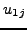 $u_{1j} $