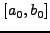 $[a_0,b_0]$
