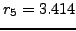 \begin{displaymath}
\lambda_1\approx\frac{r_k r_{k+2}-r_{k+1}^2}{r_{k+2}-2r_{k+1}+r_{k}}
\end{displaymath}