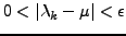 $\lambda_k$